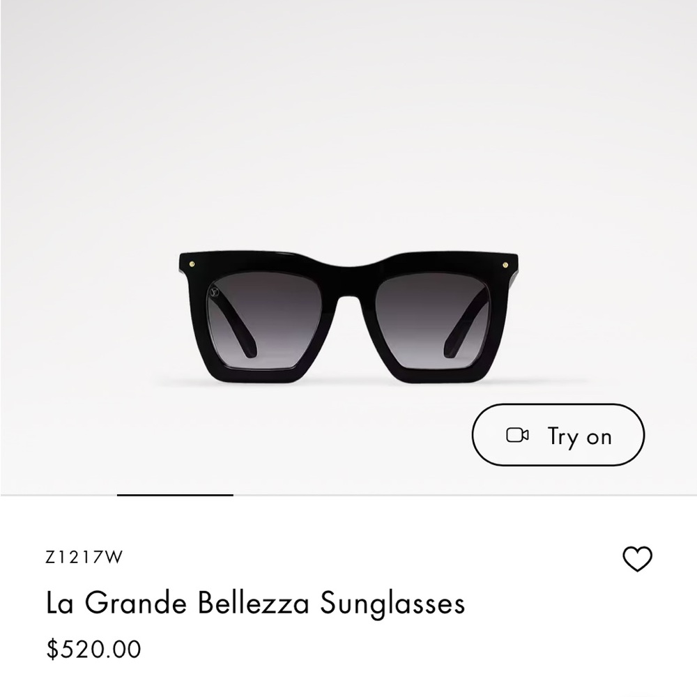 Louis Vuitton La Grande Bellezza Sunglasses
